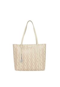 Armani Exchange Torebka XW001199 AF15325 F8035 Beżowy. Kolor: beżowy. Materiał: skórzane