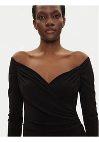 NORMA KAMALI Sukienka koktajlowa KK4243PLG84001 Czarny Regular Fit. Kolor: czarny. Materiał: syntetyk. Styl: wizytowy #2