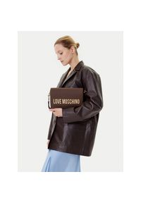 Love Moschino - Torebka LOVE MOSCHINO. Kolor: brązowy #1