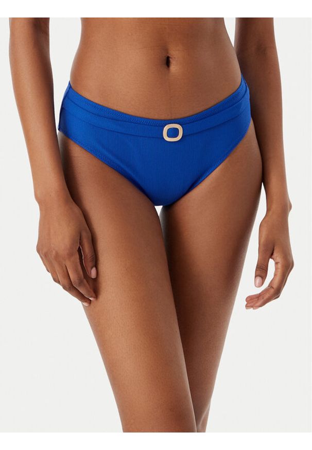 SELMARK - Selmark Dół od bikini BN302 Niebieski. Kolor: niebieski. Materiał: syntetyk