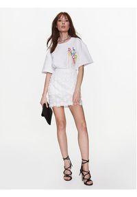Silvian Heach T-Shirt GPP23037FE Biały Relaxed Fit. Kolor: biały. Materiał: bawełna #4
