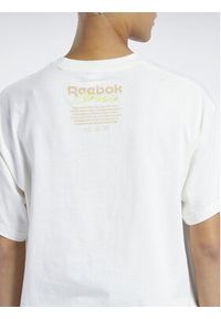 Reebok T-Shirt Classics Summer Graphic T-Shirt H49281 Biały. Kolor: biały. Materiał: bawełna #6