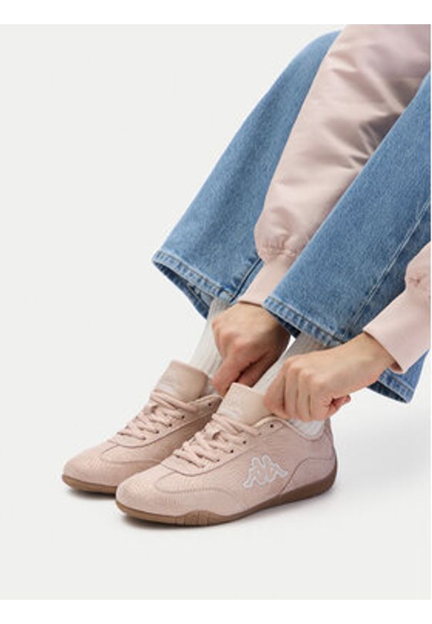 Kappa Sneakersy CEO-WP40-241006W Różowy. Kolor: różowy. Materiał: skóra, zamsz