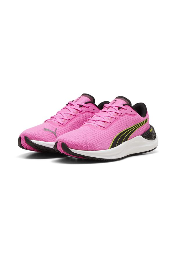 Puma - Damskie buty do biegania PUMA Electrify NITRO™ 3. Kolor: czarny, wielokolorowy, różowy, zielony. Sport: bieganie