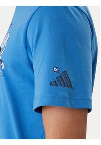 Adidas - adidas T-Shirt Earth Day Padel Graphic KB4907 Niebieski Regular Fit. Kolor: niebieski. Materiał: bawełna #5