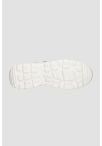 Just Cavalli - JUST CAVALLI Białe sneakersy ze złotym logo Fondo Casper, Rozmiar 38. Kolor: czarny #4