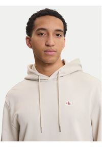 Calvin Klein Jeans Bluza Terry LV04RC274G Beżowy Regular Fit. Kolor: beżowy. Materiał: bawełna #3