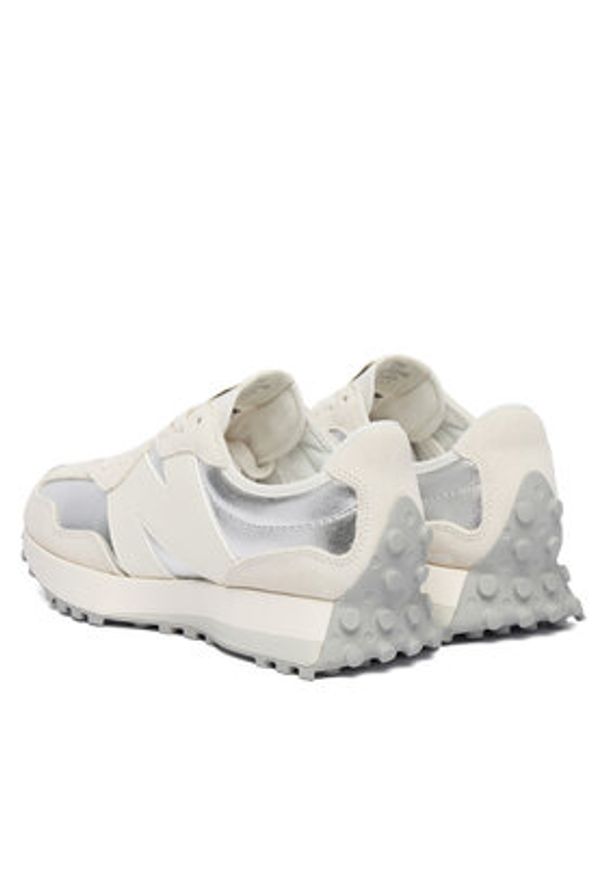 New Balance Sneakersy WS327GLA Srebrny. Kolor: srebrny. Materiał: zamsz, skóra