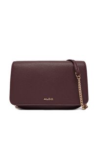 Aldo Torebka Riverly 14143645 Bordowy. Kolor: czerwony. Materiał: skórzane