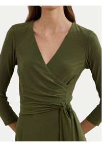 Lauren Ralph Lauren - LAUREN RALPH LAUREN Sukienka codzienna 250769904042 Khaki Regular Fit. Okazja: na co dzień. Kolor: brązowy. Materiał: syntetyk. Typ sukienki: proste. Styl: casual #4