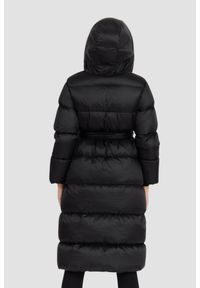 Hetrego - HETREGO Czarny damski puchowy płaszcz Karen Woman Quilted Coat, Rozmiar 40 EU - 44 IT. Kolor: beżowy. Materiał: puch. Długość rękawa: długi rękaw. Długość: długie. Styl: elegancki #7