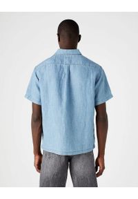 Wrangler - WRANGLER SS 1 PKT SHIRT MĘSKA KOSZULA JEANSOWA LIGHT HEMP W5E3BNH97. Materiał: jeans #4