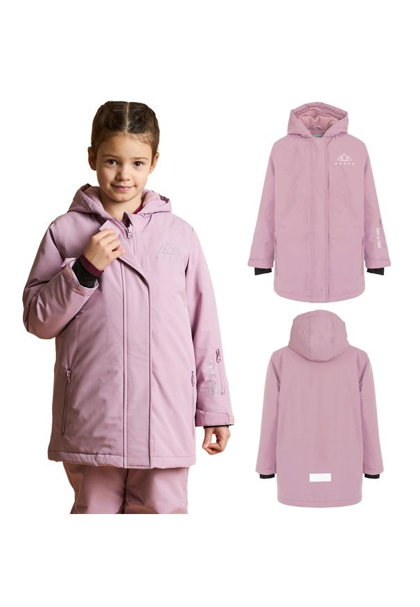 Kurtka narciarska dziecięca KADVA Skiro Jacket Jrg. Kolor: różowy. Sezon: zima. Sport: narciarstwo