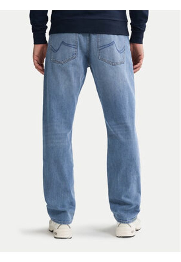 Petrol Industries Jeansy Lewis Niebieski Loose Fit. Kolor: niebieski