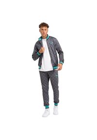 Dres Lonsdale Hedley. Kolor: niebieski, wielokolorowy, brązowy. Materiał: dresówka. Sport: fitness #1