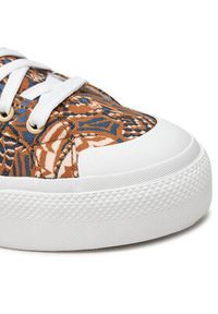 Adidas - adidas Trampki Bravada 2.0 Mid Platform ID1074 Brązowy. Kolor: brązowy. Materiał: materiał. Obcas: na platformie #5