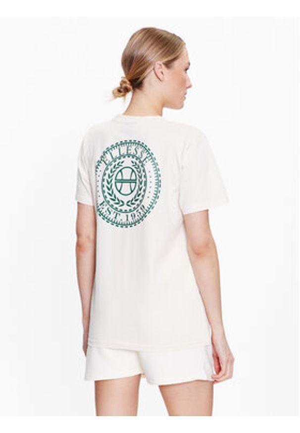 Ellesse T-Shirt Tolin SGR17945 Écru Regular Fit. Materiał: bawełna