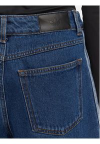 Adidas - adidas Szorty jeansowe Firebird Jorts KD2915 Niebieski Oversize. Kolor: niebieski. Materiał: bawełna #5