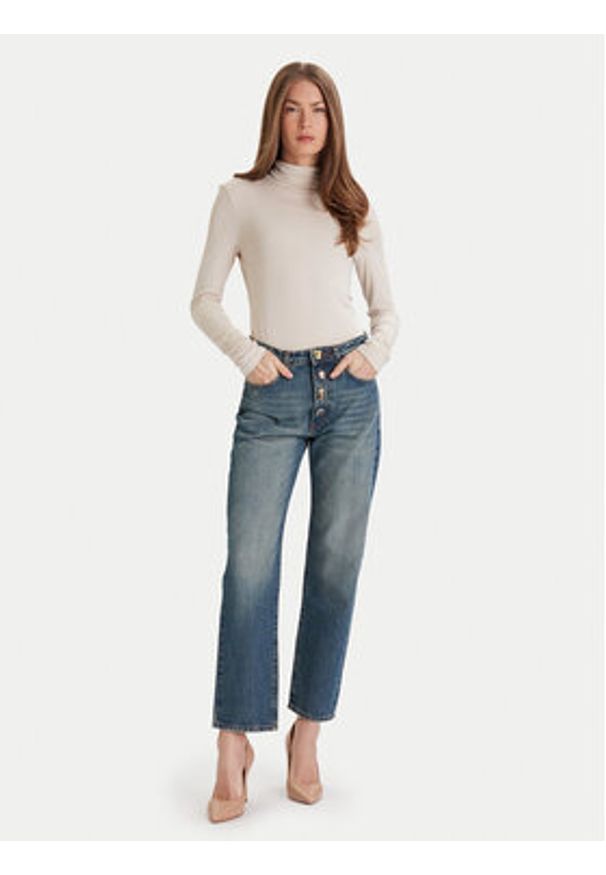 ViCOLO Jeansy DF5048 Niebieski Regular Fit. Kolor: niebieski