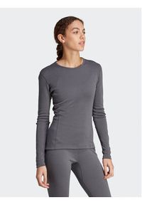 Adidas - adidas Bielizna termoaktywna górna Xperior Merino 260 HZ8546 Szary Slim Fit. Kolor: szary. Materiał: wełna