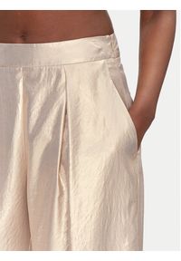 ACCESS FASHION Spodnie palazzo 53-5034-922 Złoty Wide Leg. Kolor: złoty. Materiał: syntetyk #4