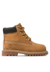 Timberland Trapery 6 In Premium Wp Boot TB0128097131 Brązowy. Kolor: brązowy. Materiał: skóra, nubuk