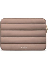 TECH-PROTECT - Etui Tech-Protect Fluffy Laptop 13-14 beżowy. Kolor: beżowy. Materiał: materiał. Styl: elegancki, casual