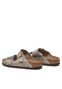 Birkenstock Klapki Arizona Bs 51463 Szary. Kolor: szary. Materiał: skóra, zamsz #4