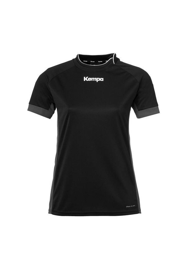 KEMPA - Damska koszulka Kempa Prime. Kolor: szary, fioletowy, wielokolorowy, czarny, biały. Materiał: materiał