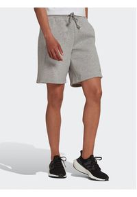 Adidas - adidas Szorty sportowe ALL SZN Fleece Shorts HC8843 Szary Regular Fit. Kolor: szary. Materiał: bawełna #6