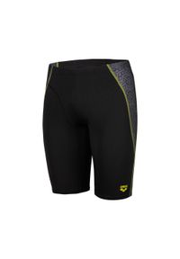 Kąpielówki męskie spodenki pływackie jammery na basen Arena Camo Kikko. Kolor: czarny, szary, wielokolorowy #1