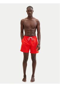Tom Tailor Szorty kąpielowe 1040973 Czerwony Regular Fit. Kolor: czerwony. Materiał: syntetyk #5