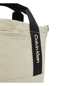 Calvin Klein Jeans Torebka Colour Block Crossbody Bag IU0IU00697 Beżowy. Kolor: beżowy #3