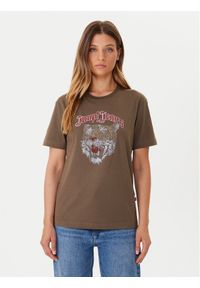 JOOP! Jeans T-Shirt Tanasia 30048568 Zielony Regular Fit. Kolor: zielony. Materiał: bawełna