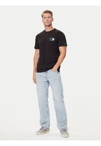 Tommy Jeans T-Shirt Pop Color Flag DM0DM21577 Czarny Regular Fit. Kolor: czarny. Materiał: bawełna #3