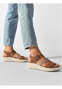 keen - Keen Sandały Ellecity Backstrap 1027272 Brązowy. Kolor: brązowy. Materiał: nubuk, skóra #6