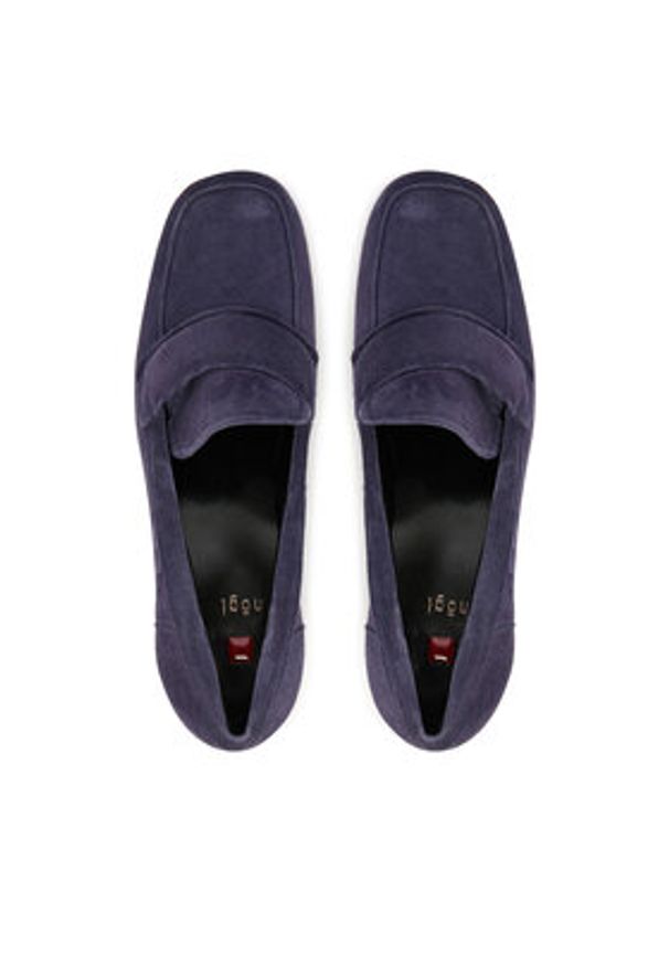 HÖGL Półbuty 0-184332 Granatowy. Kolor: niebieski. Materiał: zamsz, skóra