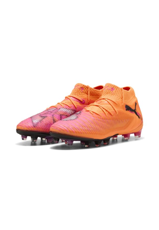 Puma - Damskie buty piłkarskie FUTURE 8 ULTIMATE AG PUMA. Kolor: czarny, żółty, pomarańczowy, różowy, wielokolorowy. Sport: piłka nożna