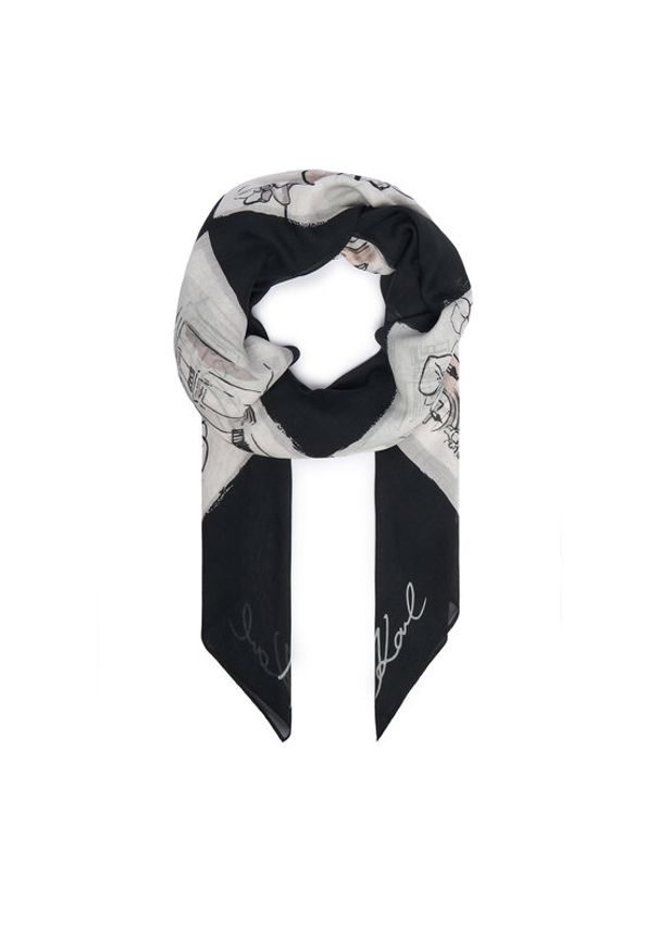 Karl Lagerfeld - KARL LAGERFELD Chusta B3W33021 Szary ciemny. Kolor: szary