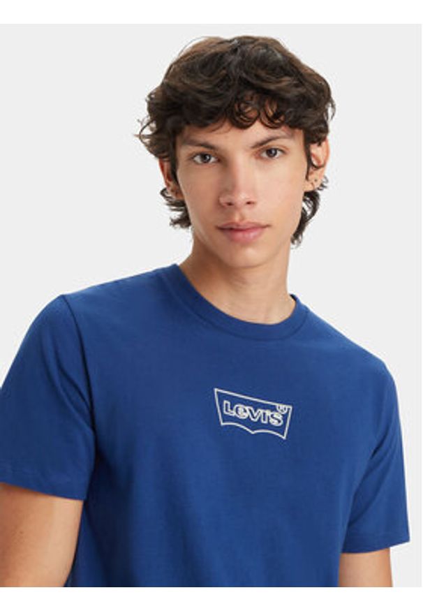 Levi's® T-Shirt Graphic 22491-1486 Niebieski Standard Fit. Kolor: niebieski. Materiał: bawełna