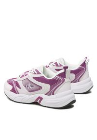 Calvin Klein Jeans Sneakersy Retro Tennis Su-Mesh W YW0YW00891 Różowy. Kolor: różowy. Materiał: zamsz, skóra #6