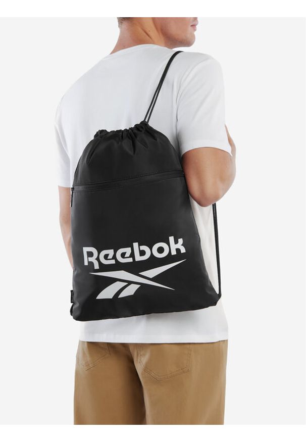 Reebok Worek RBK-B-044-CCC Czarny. Kolor: czarny. Materiał: poliester