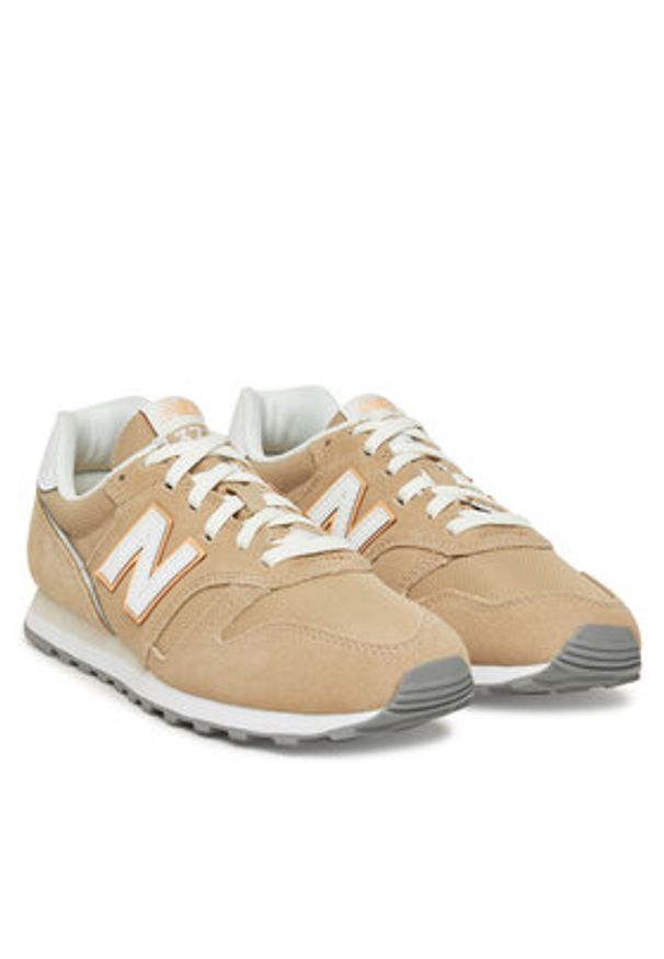 New Balance Sneakersy WL373SQ2 Brązowy. Kolor: brązowy. Materiał: skóra, zamsz. Model: New Balance 373