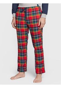 United Colors of Benetton - United Colors Of Benetton Spodnie piżamowe 45DZ4F005 Czerwony Regular Fit. Kolor: czerwony. Materiał: bawełna #1