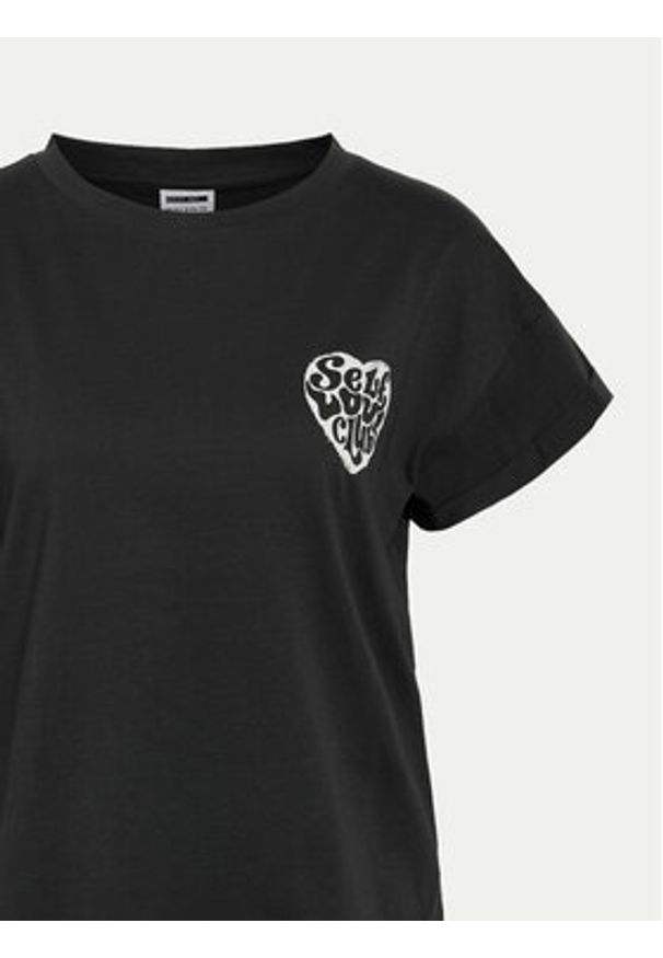 Noisy may - Noisy May T-Shirt Gaby 27032954 Czarny Regular Fit. Kolor: czarny. Materiał: bawełna
