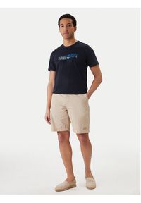 Emporio Armani Szorty sportowe EM000591 AF20428 U6213 Beżowy. Kolor: beżowy. Materiał: bawełna. Styl: sportowy #3
