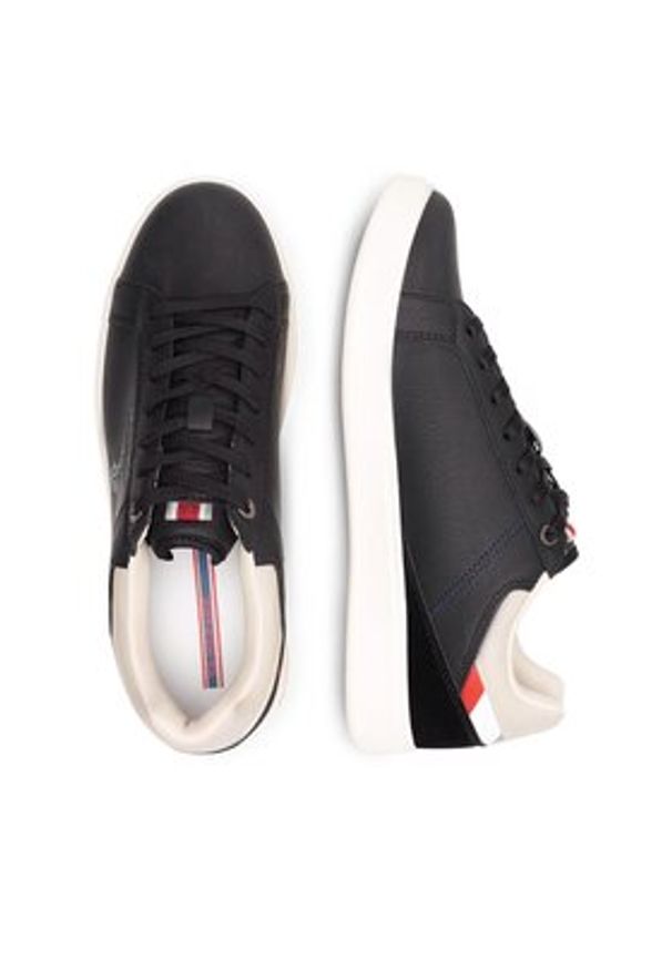 U.S. Polo Assn. Sneakersy ROKKO001M/CY3 Czarny. Kolor: czarny. Materiał: syntetyk