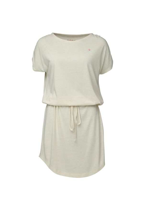 ZSPORT - Elegancka letnia sukienka damska Loap Bugatela XL. Kolor: biały. Sezon: lato. Typ sukienki: sportowe. Styl: elegancki