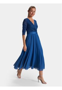 Swing Sukienka koktajlowa 5AE01600 Niebieski Regular Fit. Kolor: niebieski. Materiał: syntetyk. Styl: wizytowy #1