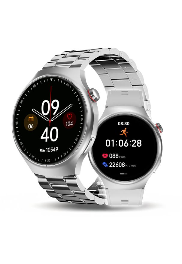 Nexano - SMARTWATCH MĘSKI ZEGAREK MENU POLSKIE ROZMOWY ZDROWIE SMART WATCH SPORT PL. Rodzaj zegarka: smartwatch. Styl: sportowy